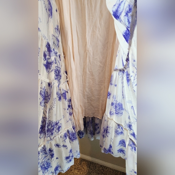 Free People Purple and White Floral Maxi Dress - Picture 10 of 16